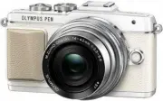 Olympus E-PL7 Pancake Zoom Kit White