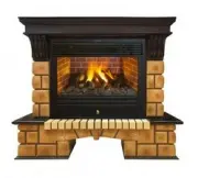 Real Flame California Brick 3D 26+3D Novara 10014148