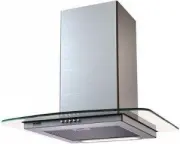 Krona Jasmin 600 Inox/Glass push button