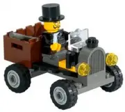 Lego Черный вездеход - Adventurers № 7424