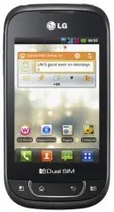 LG P698 Optimus Link Dual Sim Black