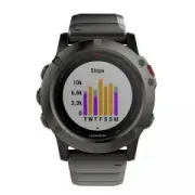 Garmin Fenix 5X Sapphire GPS Grey/Metal Band (010-01733-03)