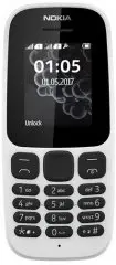 Nokia 105 DS New, White