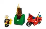 Lego Пожарный на мотоцикле - City № 60000