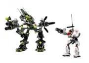 Lego Пешеход против Белой Молни - Exo-Force № 7713