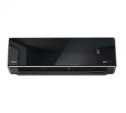 Centek èíâåðòîð, ÷åðíûé/çåðêàëî, ñêðûòûé LED, 25 äÁ, EER - 3.91, GMCC CT-65U18