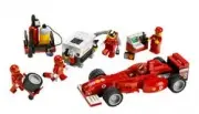 Lego Заправочная станция Ferrari F1 - Ferrari № 8673