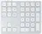 Satechi Aluminum Extended Keypad Silver (ST-XLABKS)